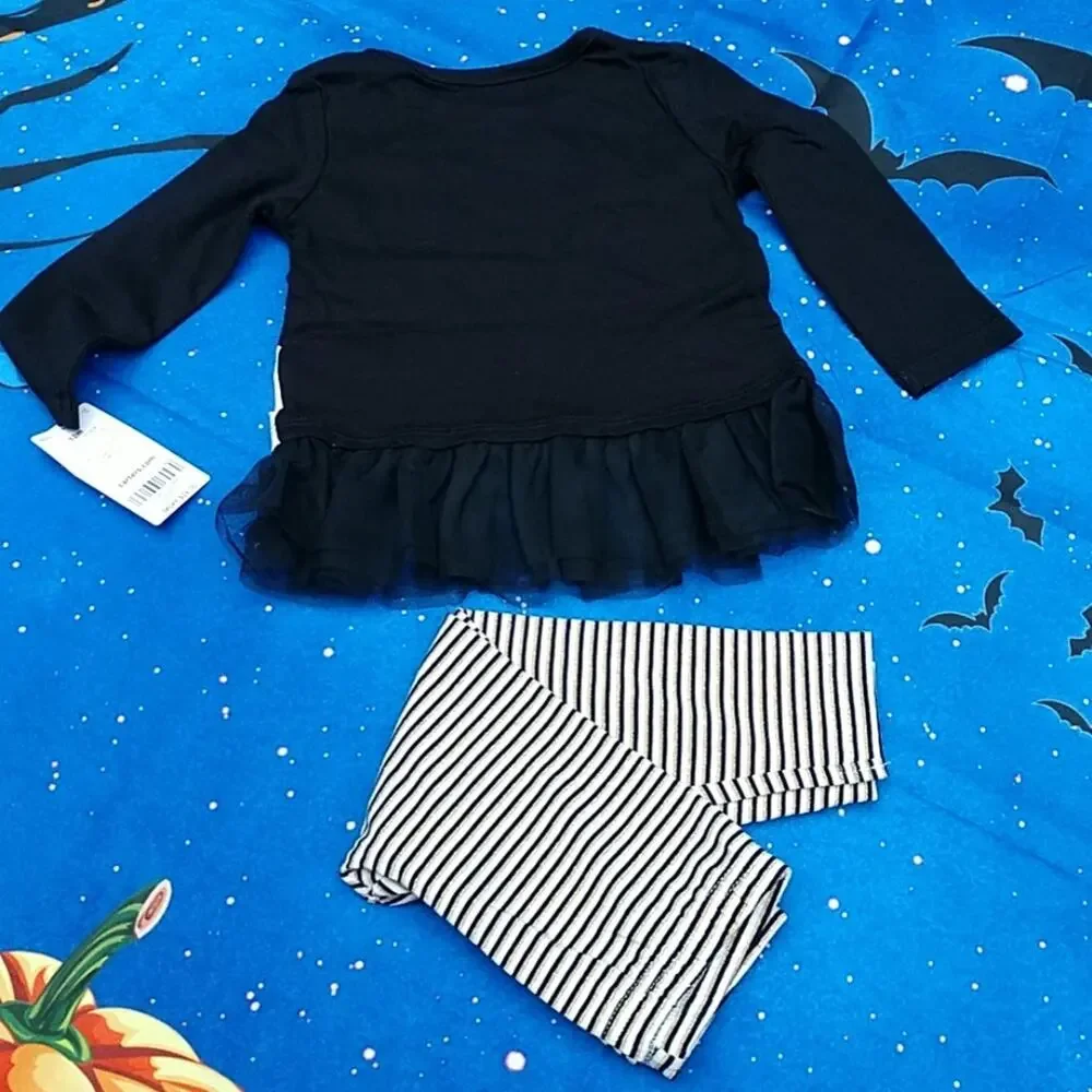 NWT Carter's Glow in the Dark Unicorn Tunic & Leggings